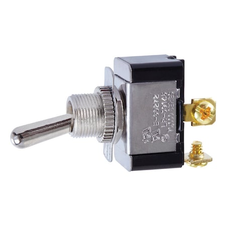 Jandorf Jandorf 20 amps Single Pole Toggle Power Tool Switch Silver 1 pk 61132